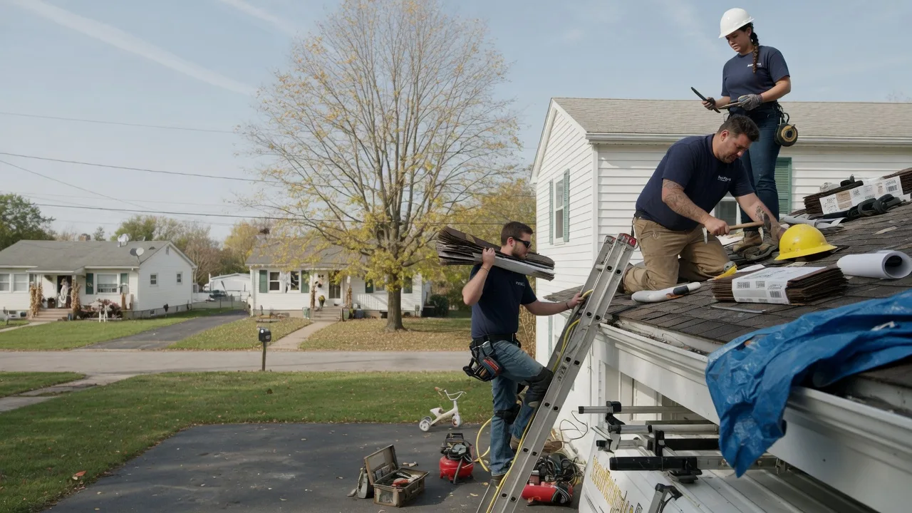 Local Roofing Contractors in Channing, MI near me